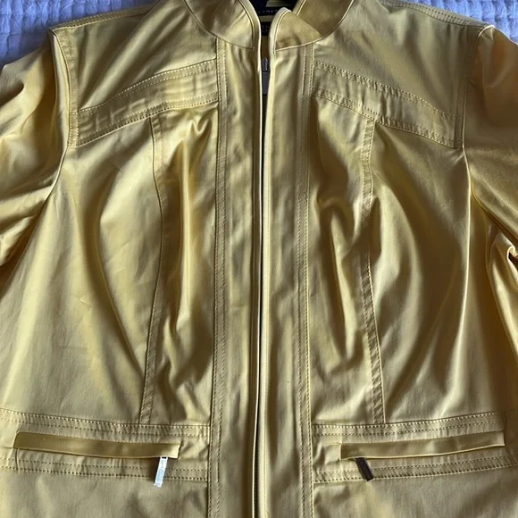 Jones New York Signature Light Yellow Jacket - Picture 3 of 11